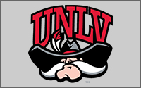 The UNLV logo.