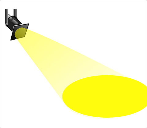 Picture of a spotlight.